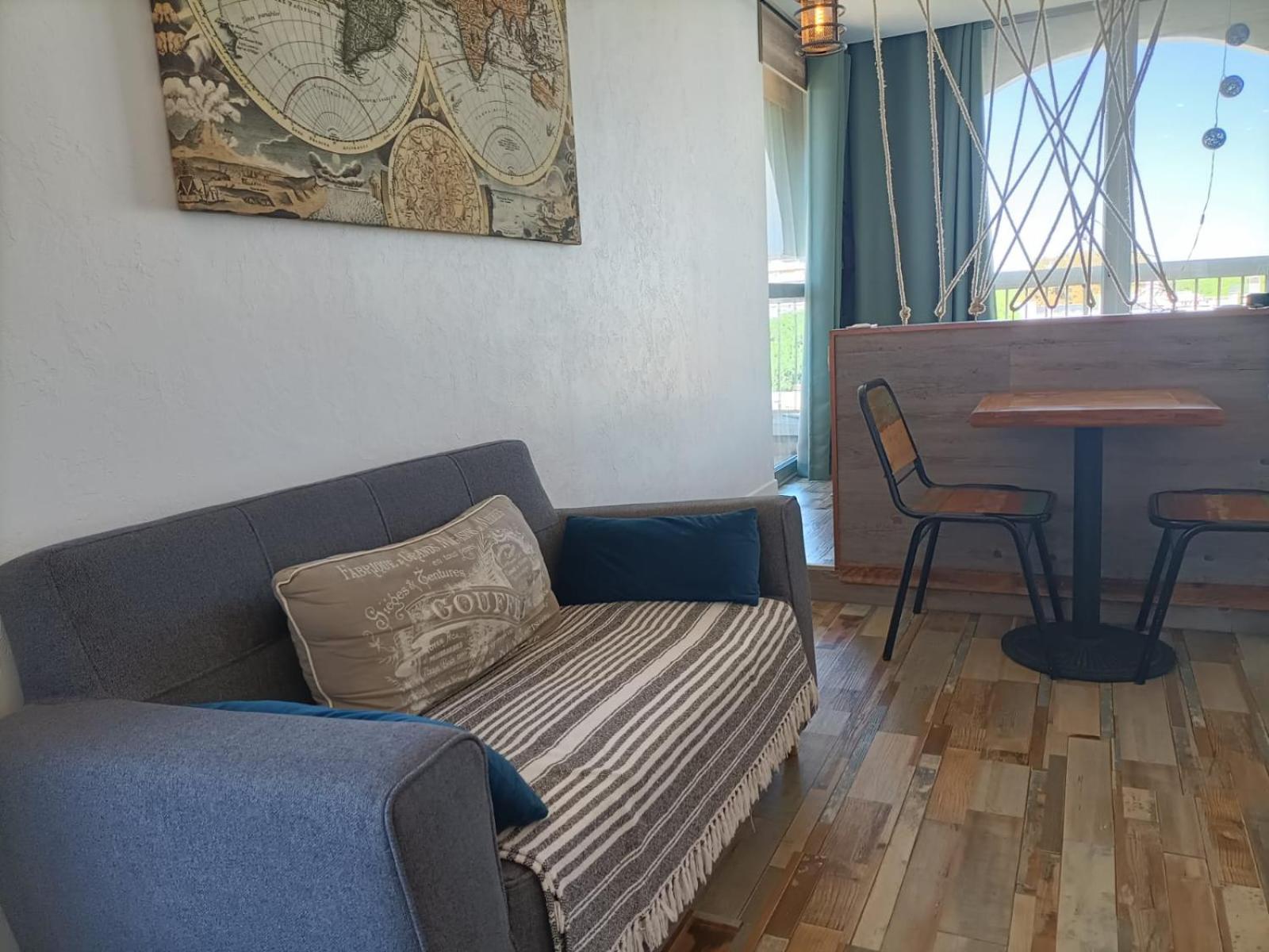 Le Semaphore - Studio Climatise, Grande Terrasse Vue Mer - Parking, Wifi 라그랑모트 외부 사진