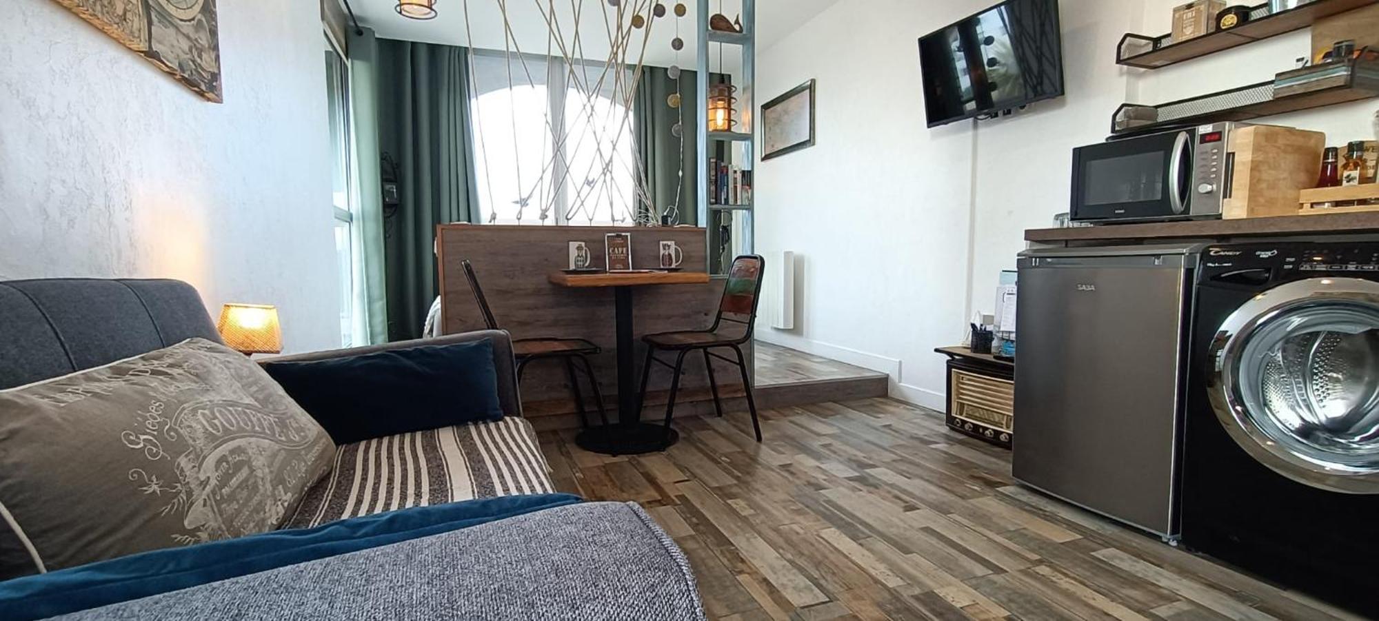 Le Semaphore - Studio Climatise, Grande Terrasse Vue Mer - Parking, Wifi 라그랑모트 외부 사진